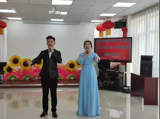 程家社区多种形式学习贯彻党的十九届六中全会精神