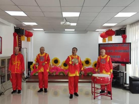 程家社区多种形式学习贯彻党的十九届六中全会精神